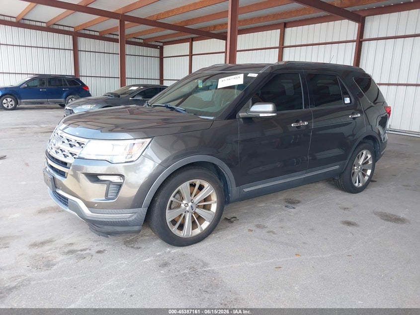 Vin: 1fm5k7f84kgb10755, lot: 45885156, ford explorer limited 20192