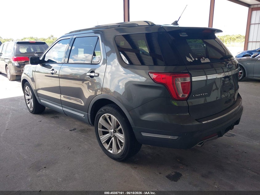 Vin: 1fm5k7f84kgb10755, lot: 45885156, ford explorer limited 20193