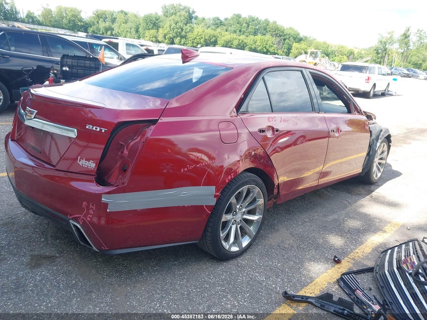 CADILLAC CTS 2019 VIN 1G6AX5SX3K0101661
