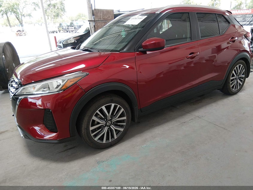 2021 Nissan Kicks Sv Xtronic Cvt 3N1CP5CV0ML514018 photo 1