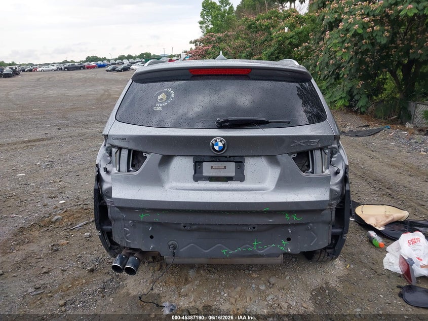 BMW X3 2017 VIN 5UXWZ7C3XH0V94282