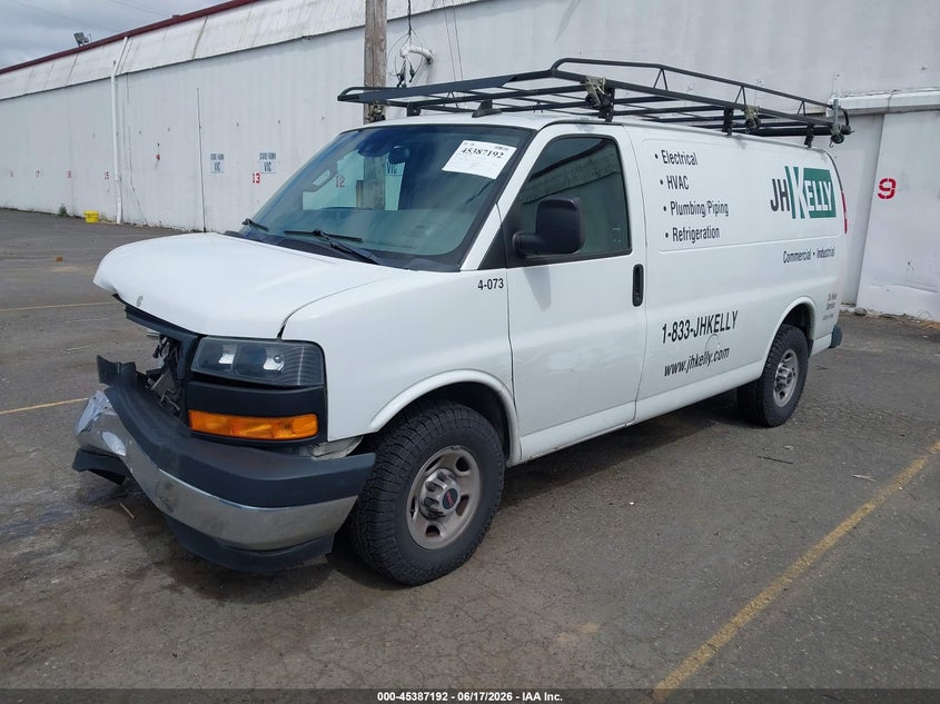 Vin: 1gtz7gfg9k1356069, lot: 45885187, gmc savana 3500 work van 20192