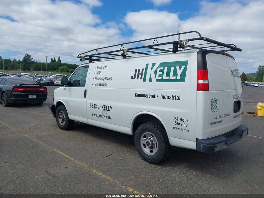 Vin: 1gtz7gfg9k1356069, lot: 45885187, gmc savana 3500 work van 20193