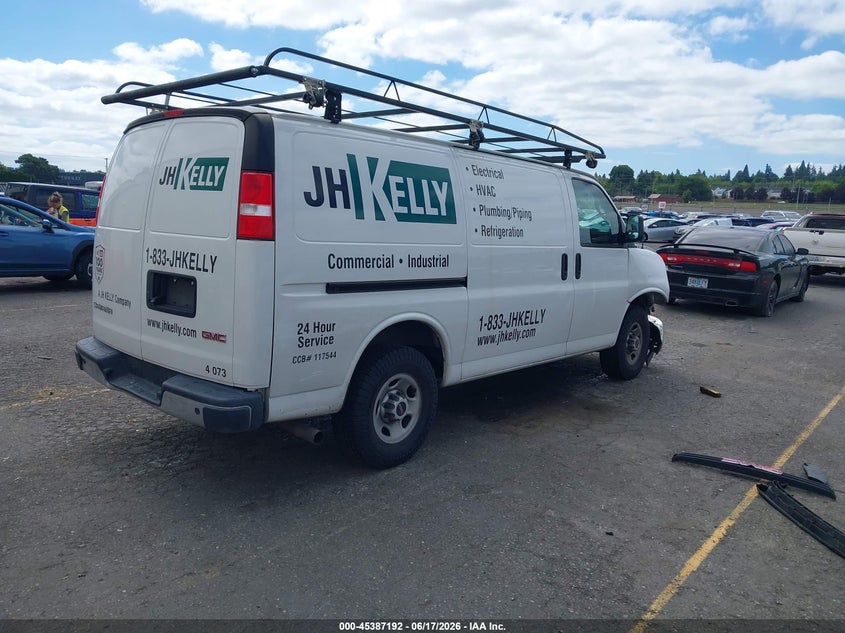 Vin: 1gtz7gfg9k1356069, lot: 45885187, gmc savana 3500 work van 20194