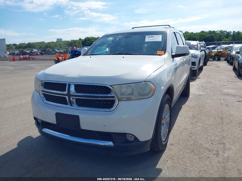 Vin: 1c4rdhdg4cc112501, lot: 45885214, dodge durango crew 20122