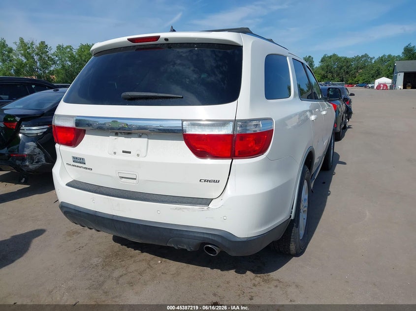 Vin: 1c4rdhdg4cc112501, lot: 45885214, dodge durango crew 20124