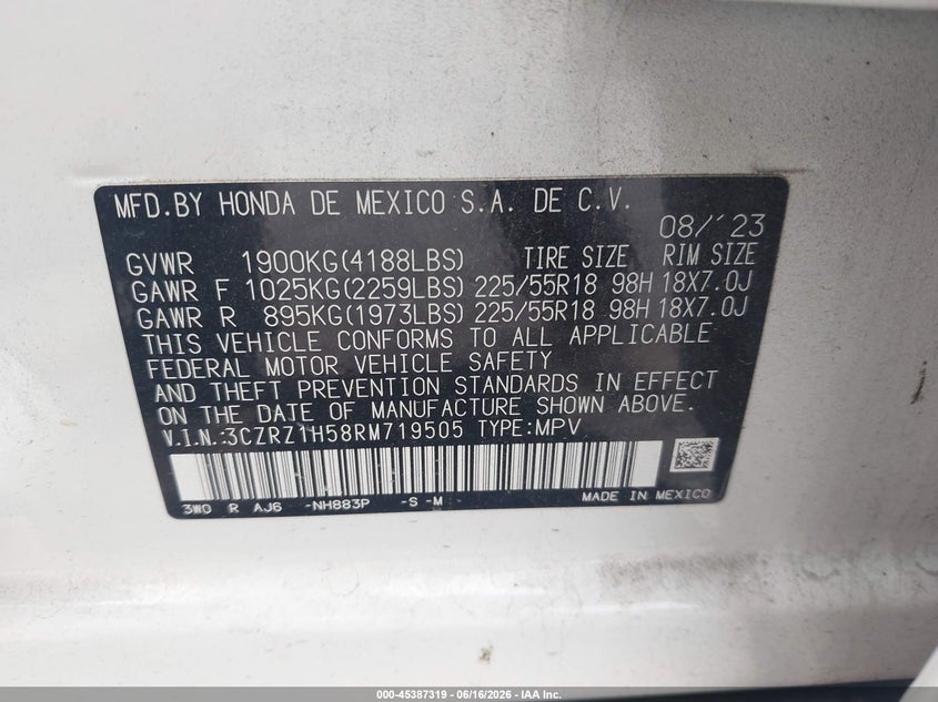 AtlanticExpress - Honda HR-V