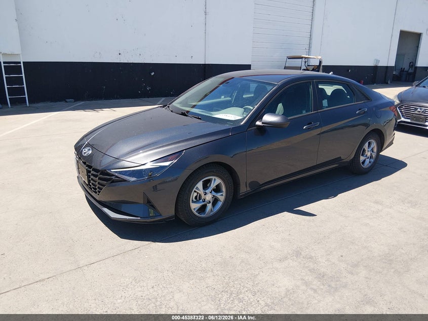 2021 HYUNDAI ELANTRA auction photo 2