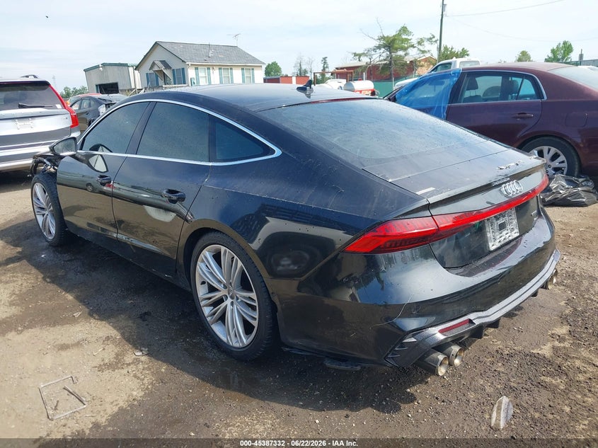 Vin: wauu2af20kn053164, lot: 45885327, audi a7 55 premium 20193