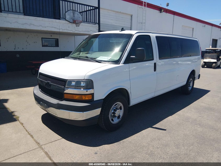 Vin: 1gazgpfg1j1303633, lot: 45885338, chevrolet express 3500 lt 20182