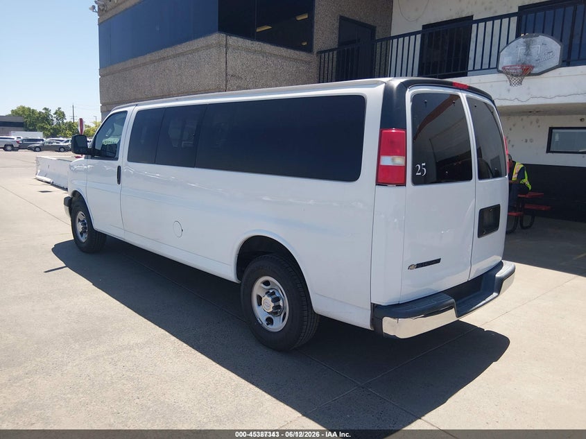 Vin: 1gazgpfg1j1303633, lot: 45885338, chevrolet express 3500 lt 20183