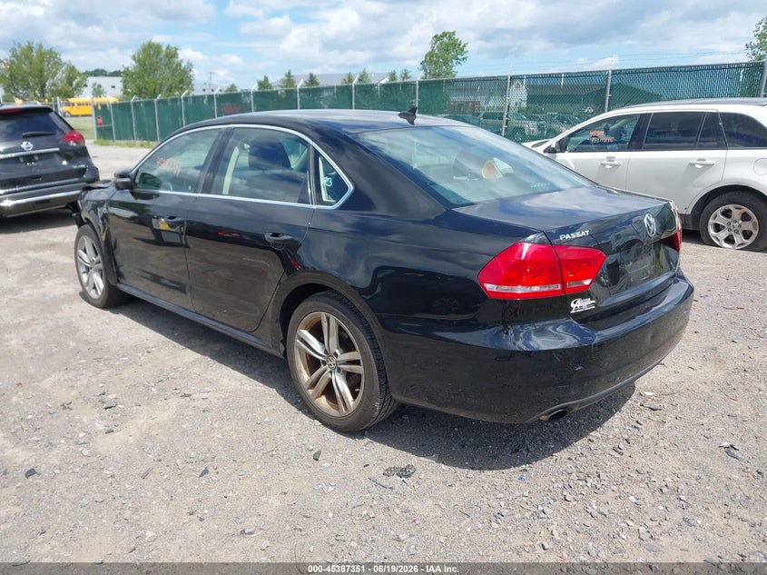 2014 VOLKSWAGEN PASSAT auction photo 3