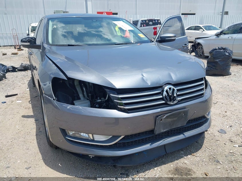 2015 VOLKSWAGEN PASSAT SEDAN 1.8L I-4 DI, DOHC, VVT, TURBO, 170HP