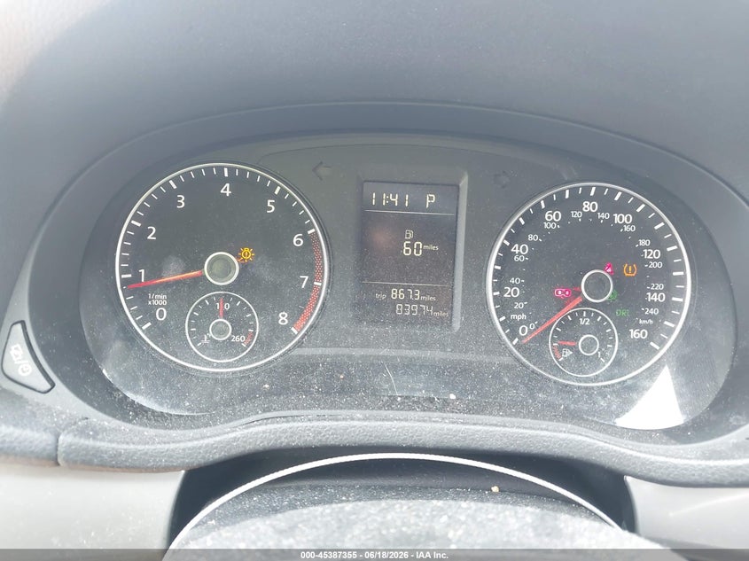 2015 VOLKSWAGEN PASSAT SEDAN 1.8L I-4 DI, DOHC, VVT, TURBO, 170HP