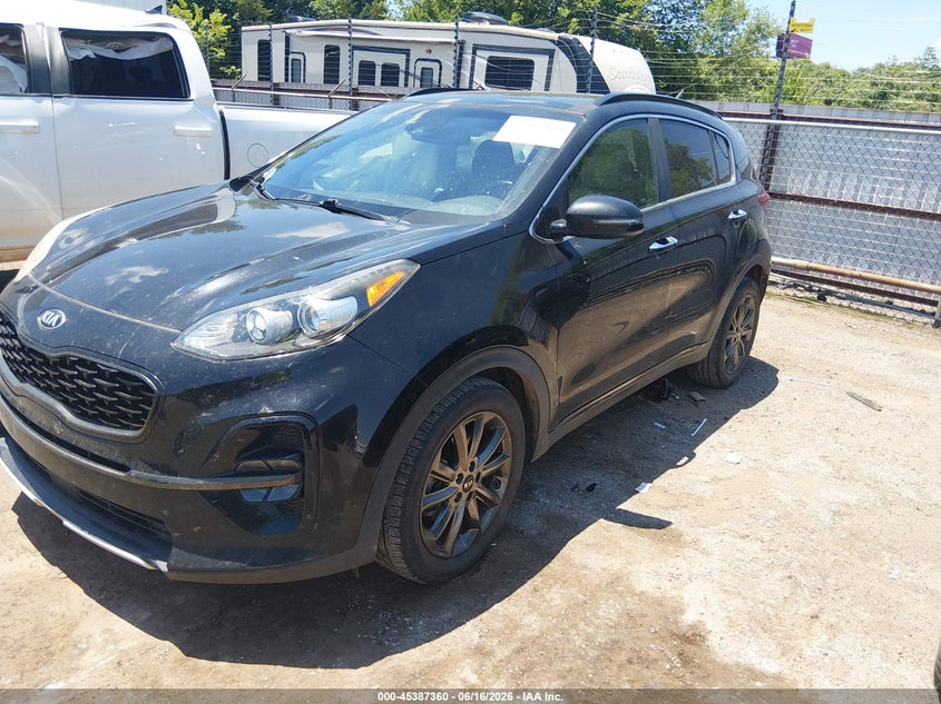 VIN KNDP63AC6L7668758 2020 KIA SPORTAGE S