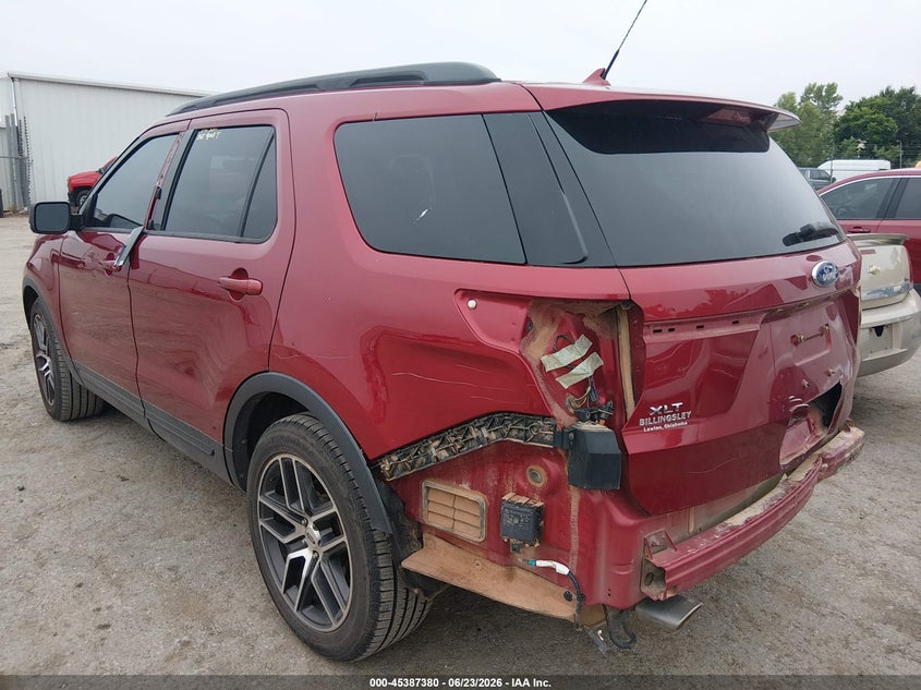 Vin: 1fm5k7d84kga08391, lot: 45885375, ford explorer xlt 20193