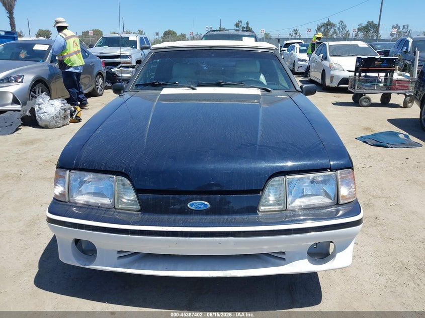 1989 FORD MUSTANG CABRIO 5.0L V8 FI OHV F