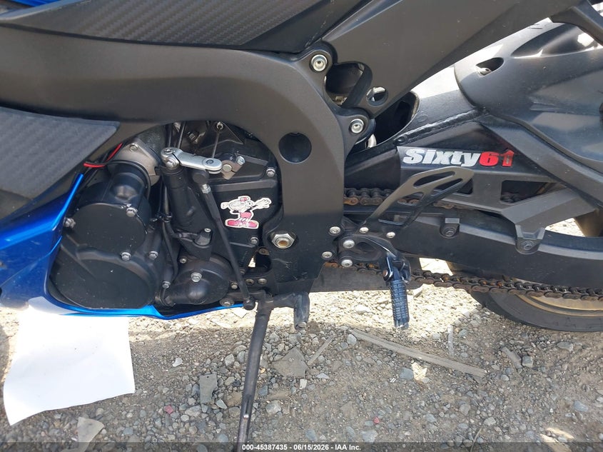2015 Suzuki Gsx-R750 VIN: JS1GR7MA4F2100335 Lot: 45387435