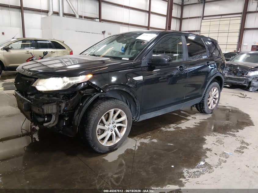Vin: salcr2bg0gh569377, lot: 45885506, land rover discovery sport hse 20162