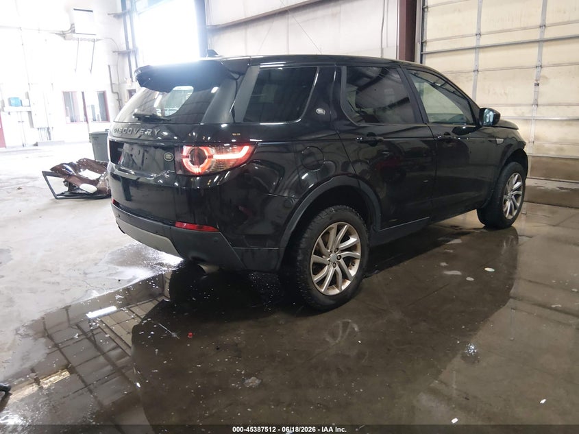 Vin: salcr2bg0gh569377, lot: 45885506, land rover discovery sport hse 20164