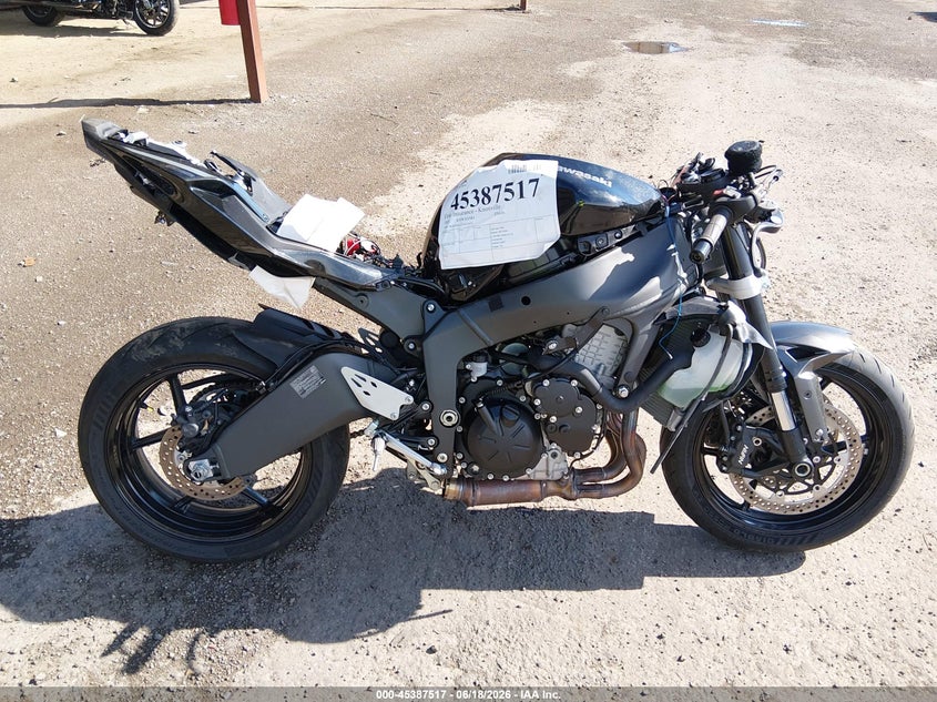 2026 Kawasaki Zx636 K VIN: JKBZXJK13TA015675 Lot: 45387517