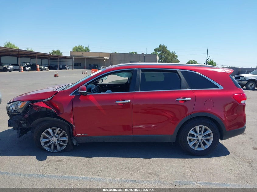 2017 KIA SORENTO SPORT UTILITY VEHICLE 3.3L V-6 DI, DOHC, VVT, 290HP