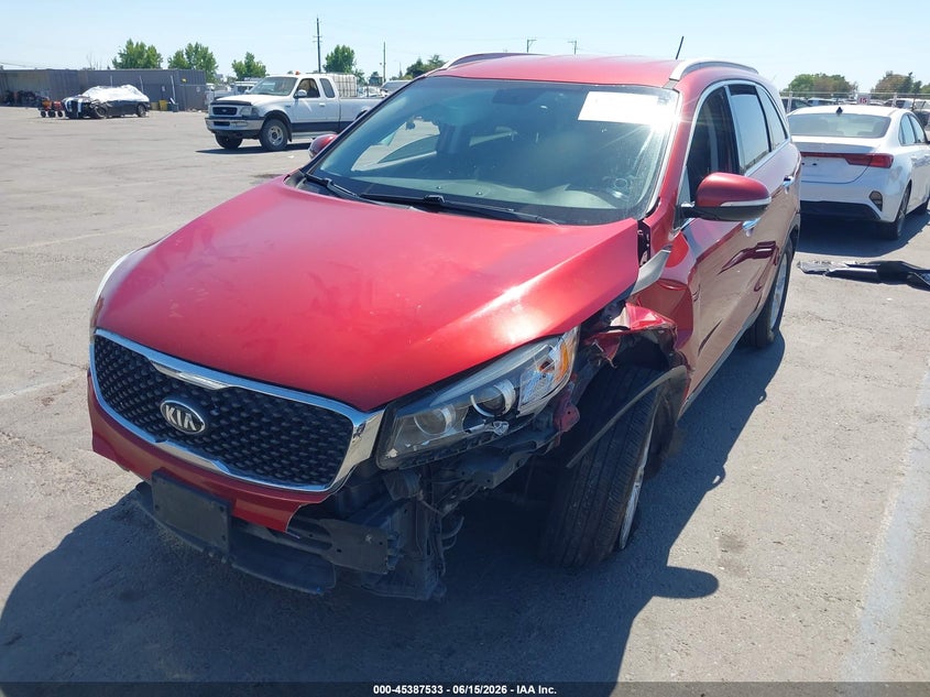 2017 KIA SORENTO SPORT UTILITY VEHICLE 3.3L V-6 DI, DOHC, VVT, 290HP
