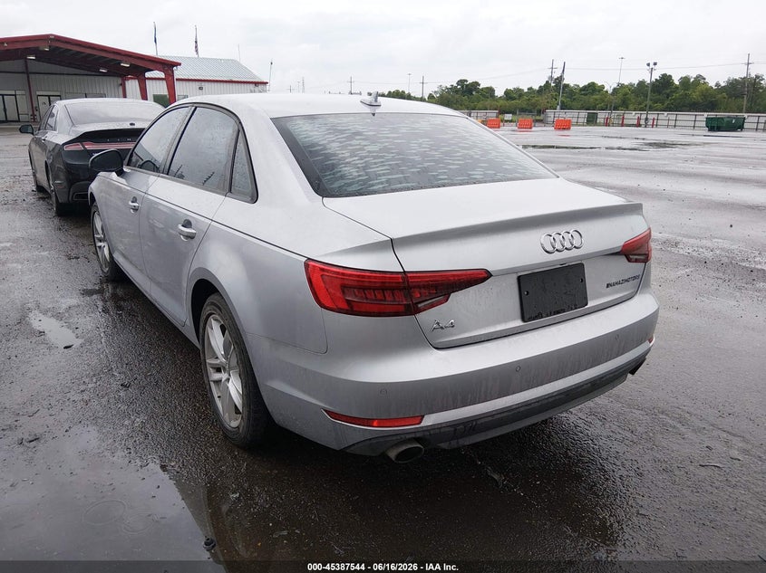 2017 AUDI A4 auction photo 3