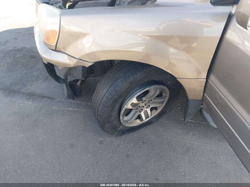 2004 Honda Pilot Ex-L VIN: 2HKYF18534H542788 Lot: 45387565