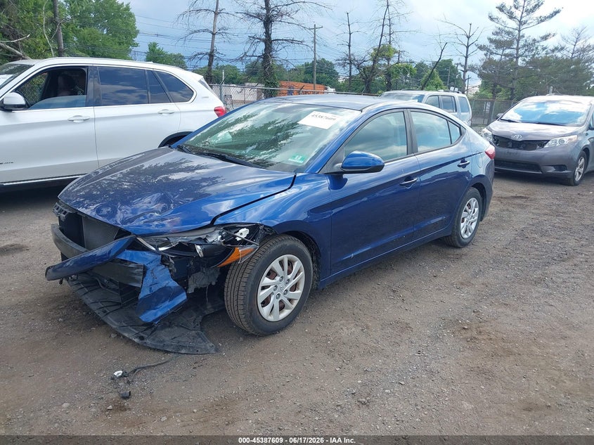 2018 Hyundai Elantra Se 5NPD74LFXJH381459 photo 1