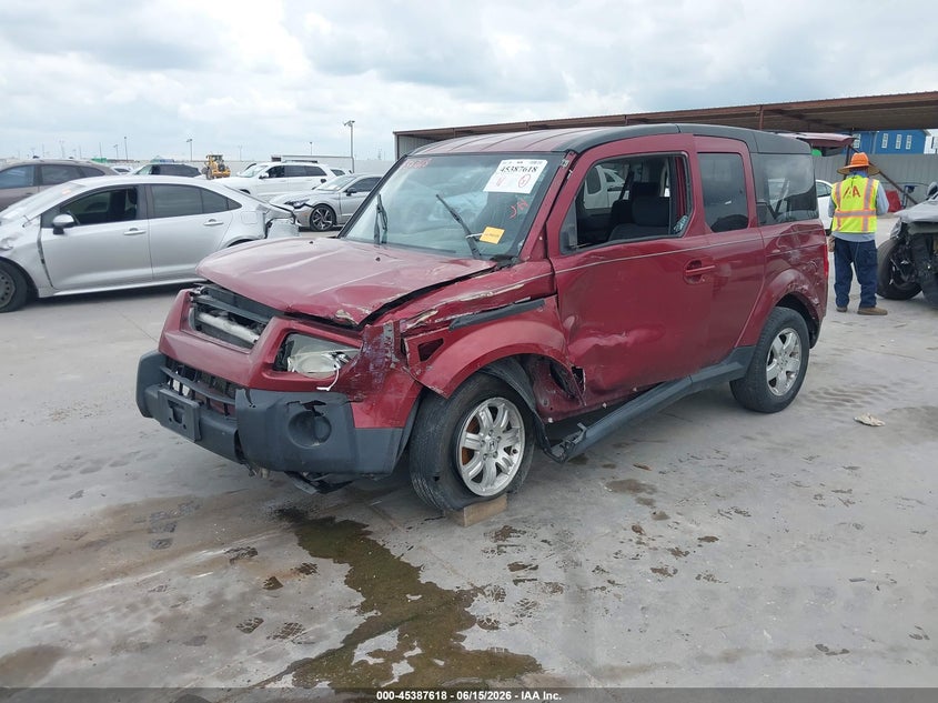 HONDA ELEMENT 2006 VIN 5J6YH18796L001524