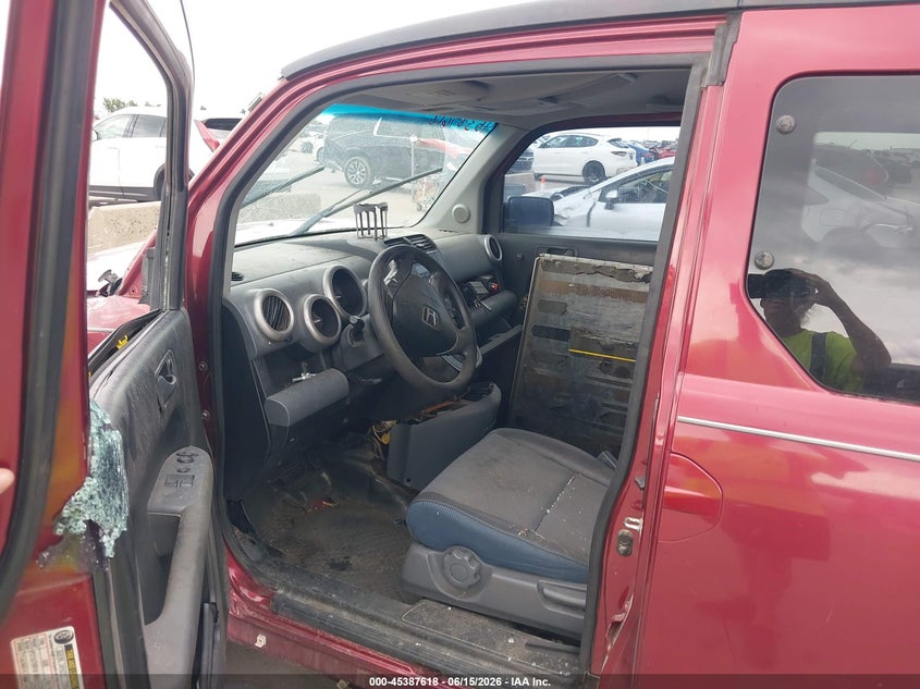 HONDA ELEMENT 2006 VIN 5J6YH18796L001524