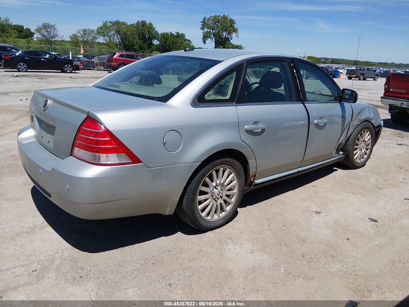 2007 MERCURY MONTEGO auction photo 4