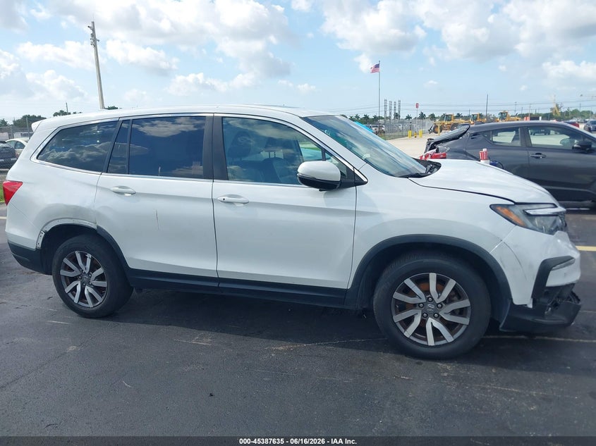 HONDA PILOT 2021 VIN 5FNYF6H56MB037274