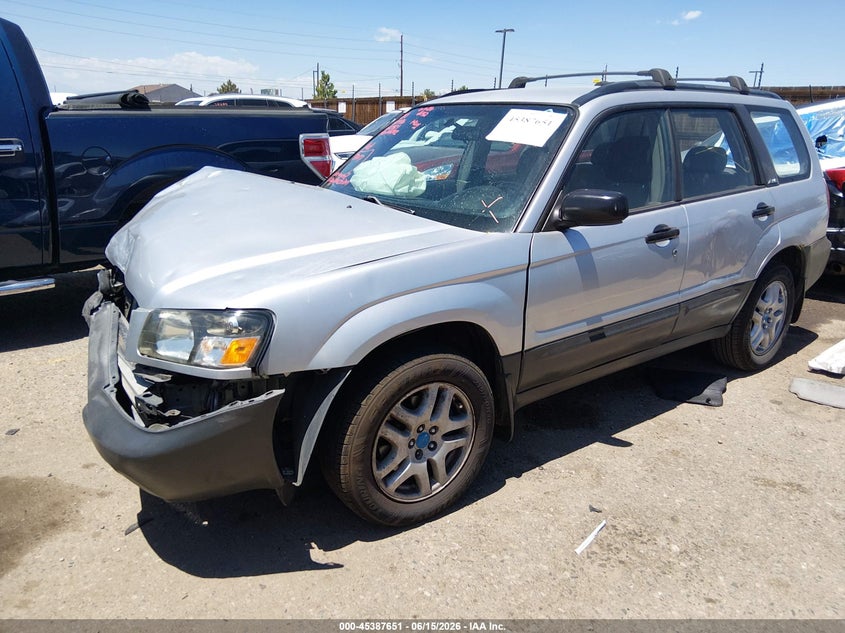 2004 SUBARU FORESTER auction photo 2