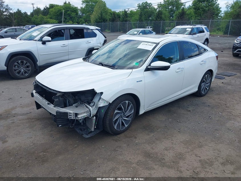 2019 Honda Insight Touring 19XZE4F91KE034660 photo 1