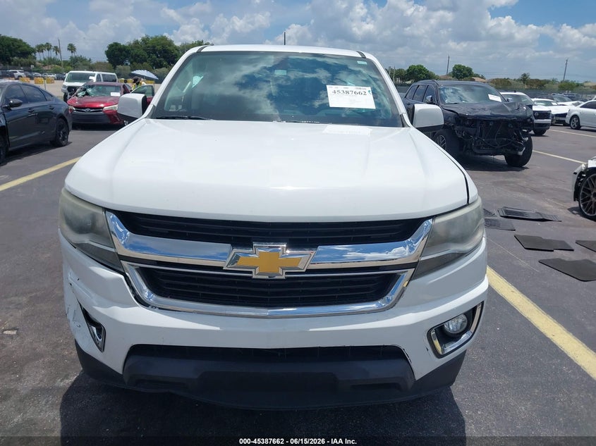 VIN 1GCGSCEN0K1354581 2019 CHEVROLET COLORADO LT