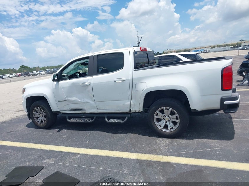 VIN 1GCGSCEN0K1354581 2019 CHEVROLET COLORADO LT