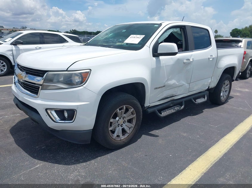 VIN 1GCGSCEN0K1354581 2019 CHEVROLET COLORADO LT