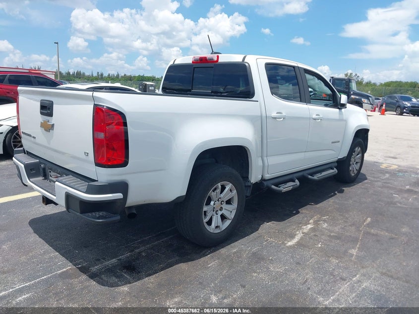 VIN 1GCGSCEN0K1354581 2019 CHEVROLET COLORADO LT