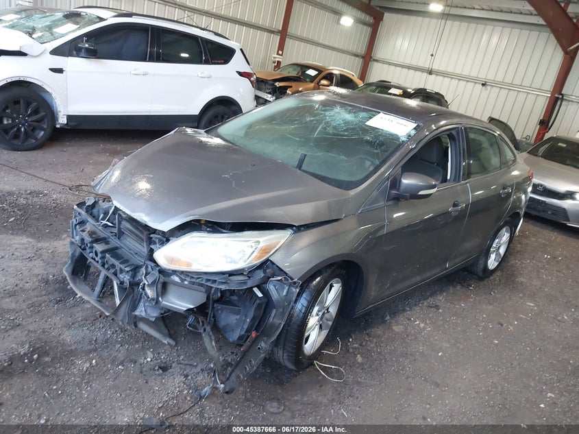 Vin: 1fadp3f25el438886, lot: 45885661, ford focus se 20142