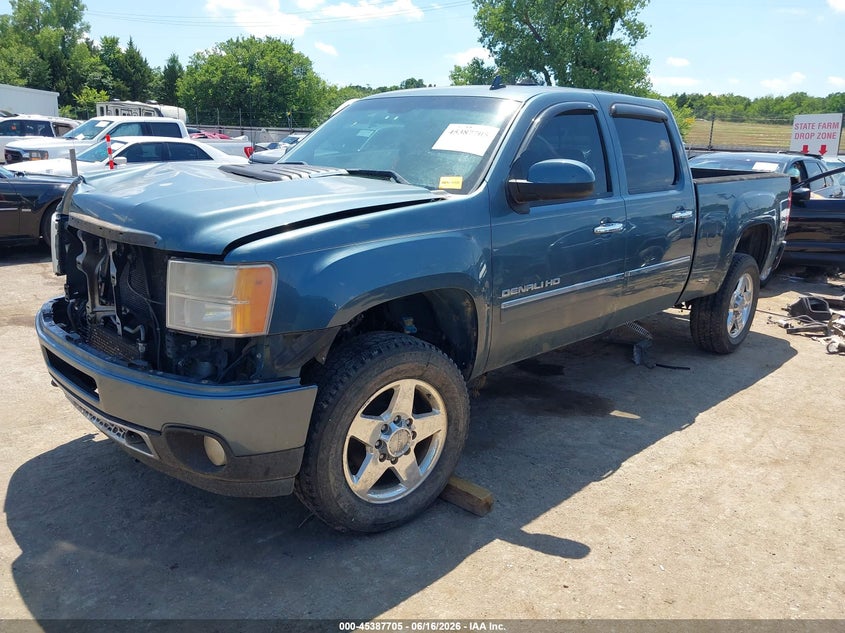 Vin: 1gt125c80bf262744, lot: 45885700, gmc sierra 2500hd denali 20112