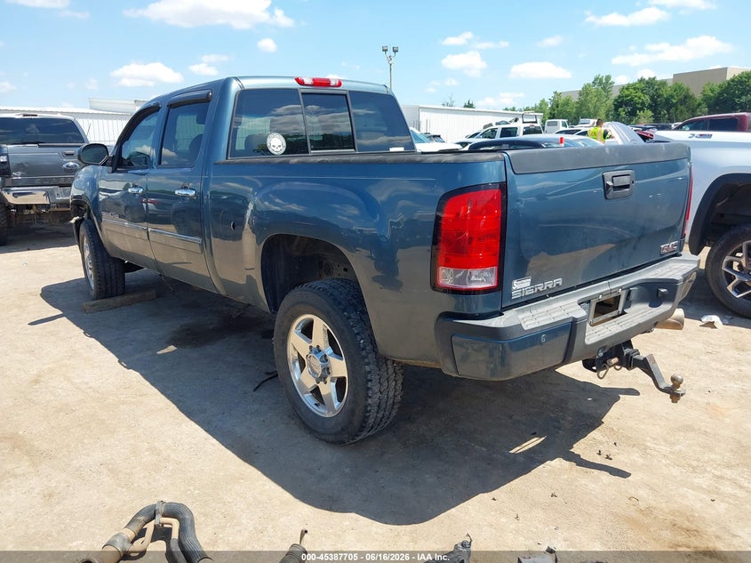 Vin: 1gt125c80bf262744, lot: 45885700, gmc sierra 2500hd denali 20113