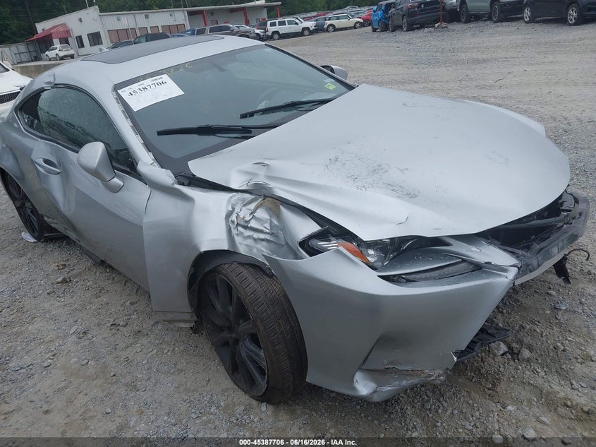 2016 Lexus Rc 200T VIN: JTHHA5BC9G5001423 Lot: 45387706
