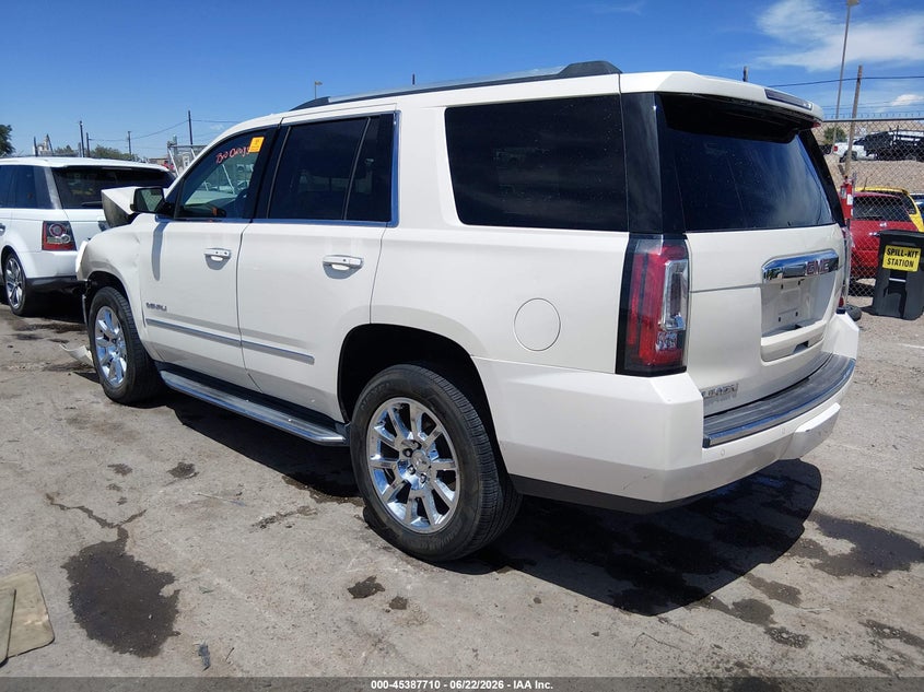 Vin: 1gks2ckj4fr586429, lot: 45885705, gmc yukon denali 20153