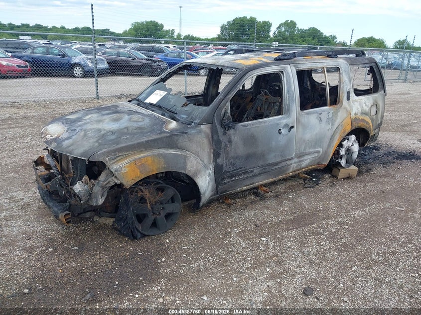 Vin: 5n1ar1nb9cc606454, lot: 45885755, nissan pathfinder sv 20122