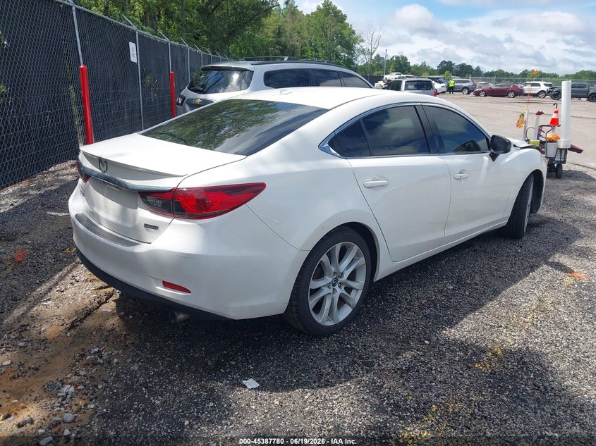 Vin: jm1gj1w51f1192715, lot: 45885775, mazda mazda6 i grand touring 20154
