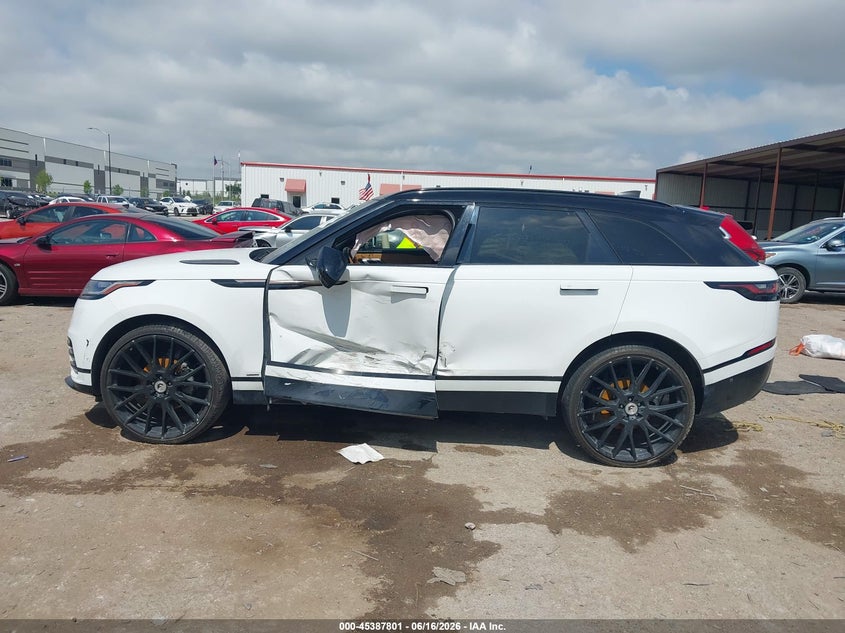 2019 Land Rover Range Rover Velar P250 R-Dynamic Se VIN: SALYL2EXXKA798508 Lot: 45387801