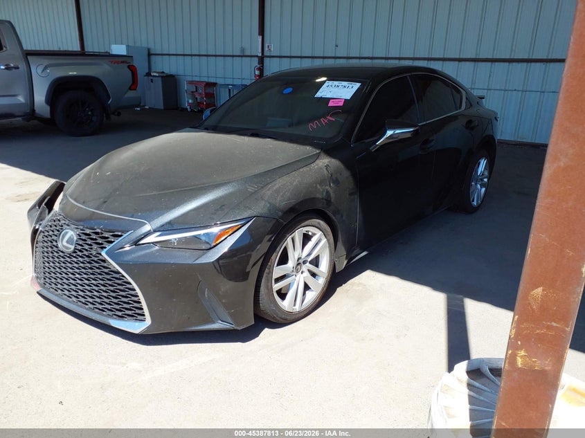 Vin: jthaa1d27m5109551, lot: 45885808, lexus is 300 20212