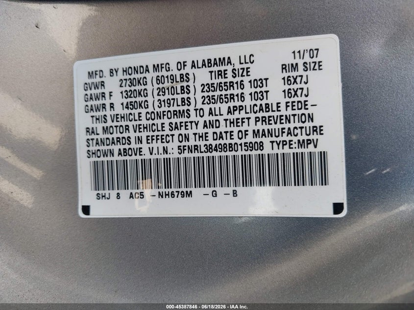 AtlanticExpress - Honda Odyssey